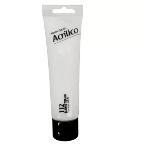 Acrilico 100ml Blanco Titanio