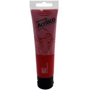 Acrilico 100ml Carmin